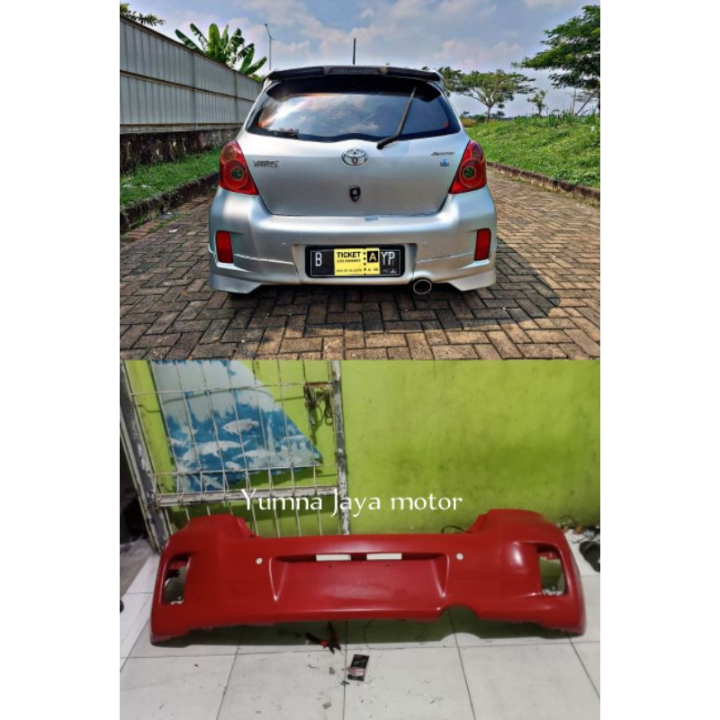 bemper belakang Yaris TRD 2012 2013