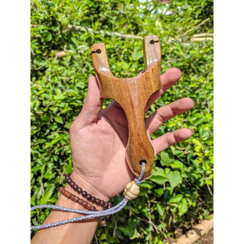 Ketapel Kayu Jati ala" A-24