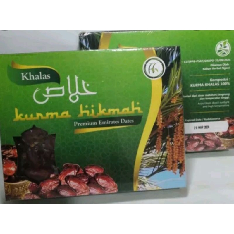 

Kurma khalas hikmah isi 1000 gr