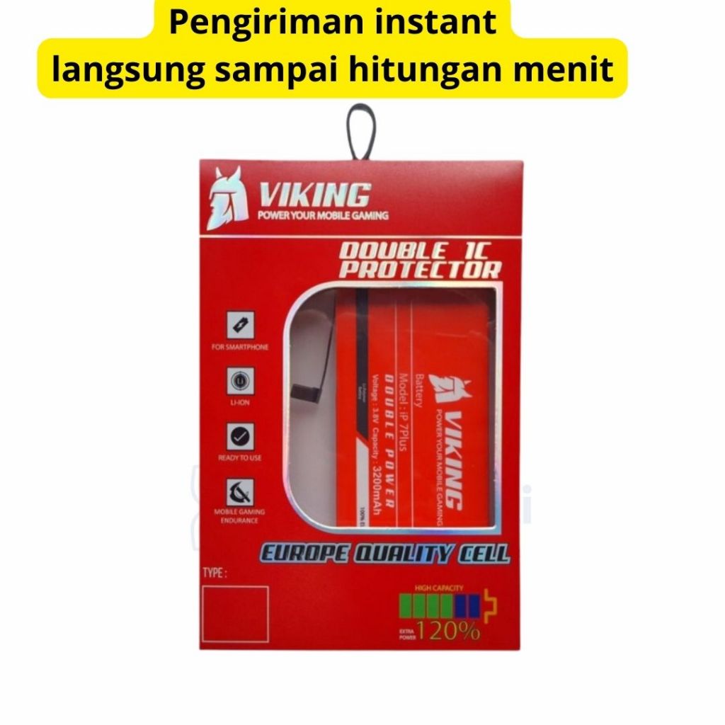 BATERAI BATRE DOUBLE POWER BATTERY IPHONE 6s Plus -  IPHONE 7G DOUBLE POWER  - IPHONE 7 PLUS  DOUBLE