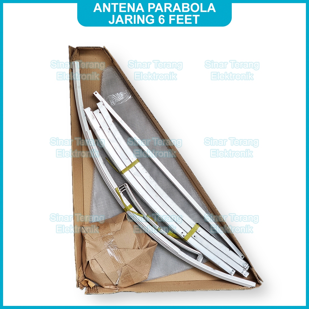 Antena Parabola Jaring 6 feet mounting 2 dim