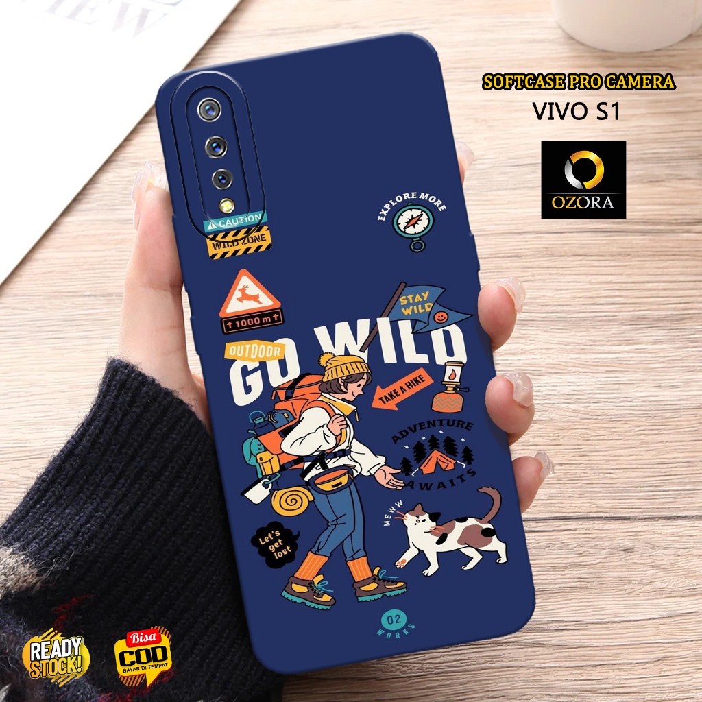 OZORA - Case Vivo S1 Terbaru - Fashion Case AESTHETIC - Casing Vivo S1 - Softcase Vivo S1 - Aksesori