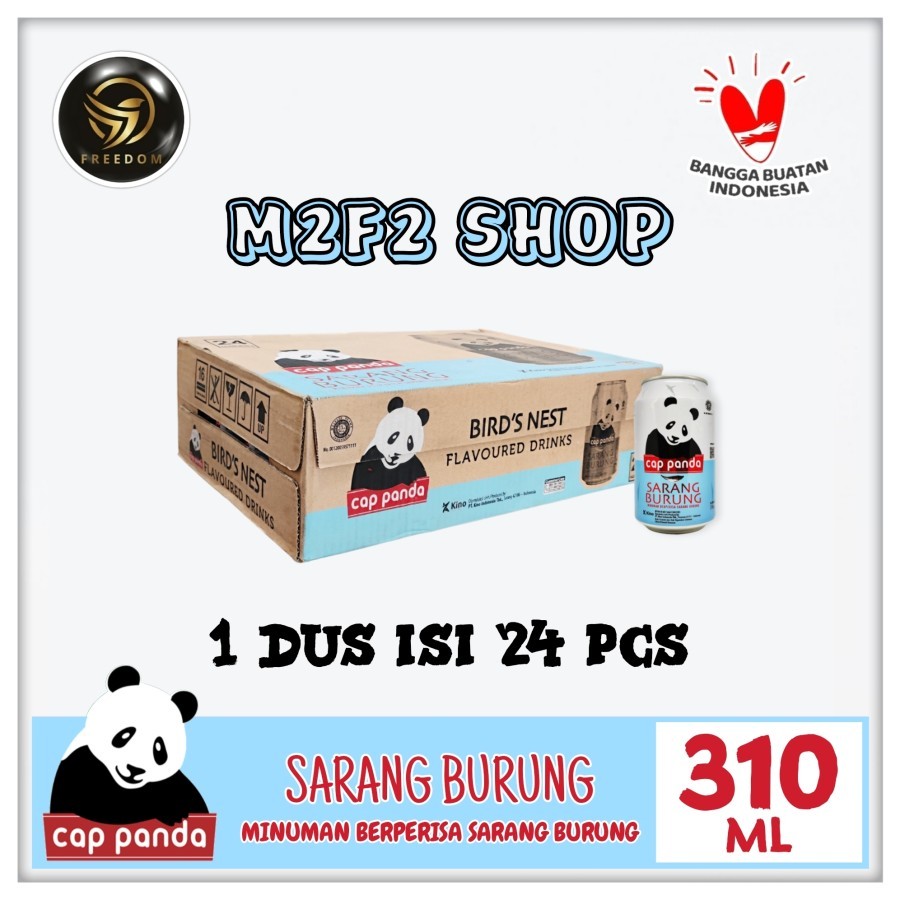 

Cap Panda Minuman Bird's Nest | Panda Sarang Burung Kaleng - 310 ml (Kemasan Karton)