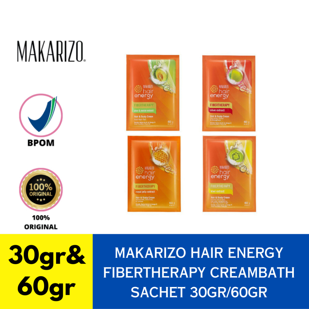 Makarizo Hair Energy Fibertherapy Hair & Scalp Creambath | Makarizo Hair Energy