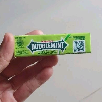 

Wrigles chewing gum permen karet doublemint rasa Mint IMPORT ( isi 5 )