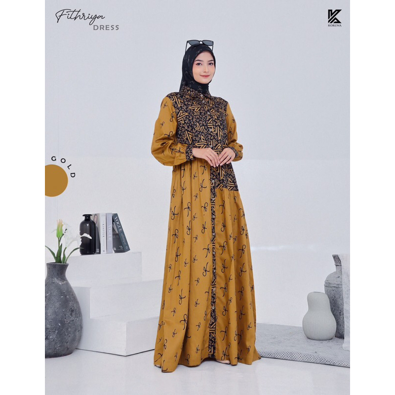 by request Korina fithriya dress