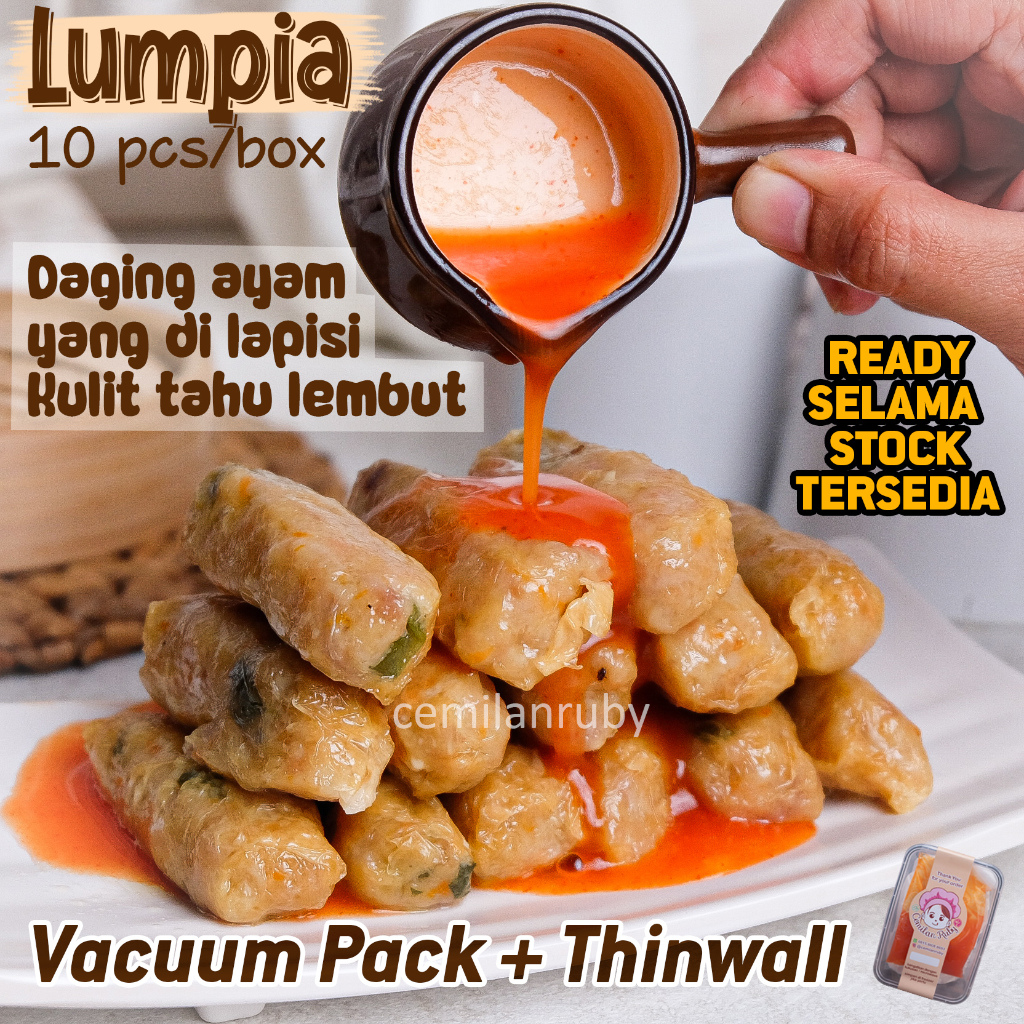 

LUMPIA Ayam Kulit Tahu (FROZEN)