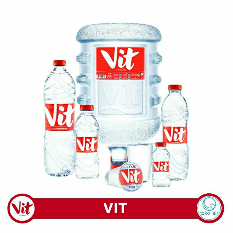 

Vit Air Mineral - Vit All Variant - Vit Galon Kosong - Vit Galon & Refill 19 L - Vit 1500 ml - Vit 550 ml - Vit 330 ml - Vit 200 ml