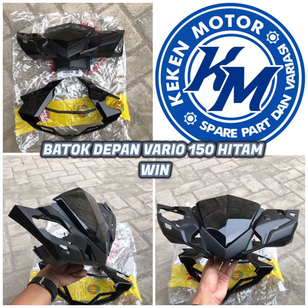 BATOK DEPAN VARIO 150 LAMA HITAM  MAROON PUTIH WIN || BATOK COVER DEPA VARIO 150 OLD WIN
