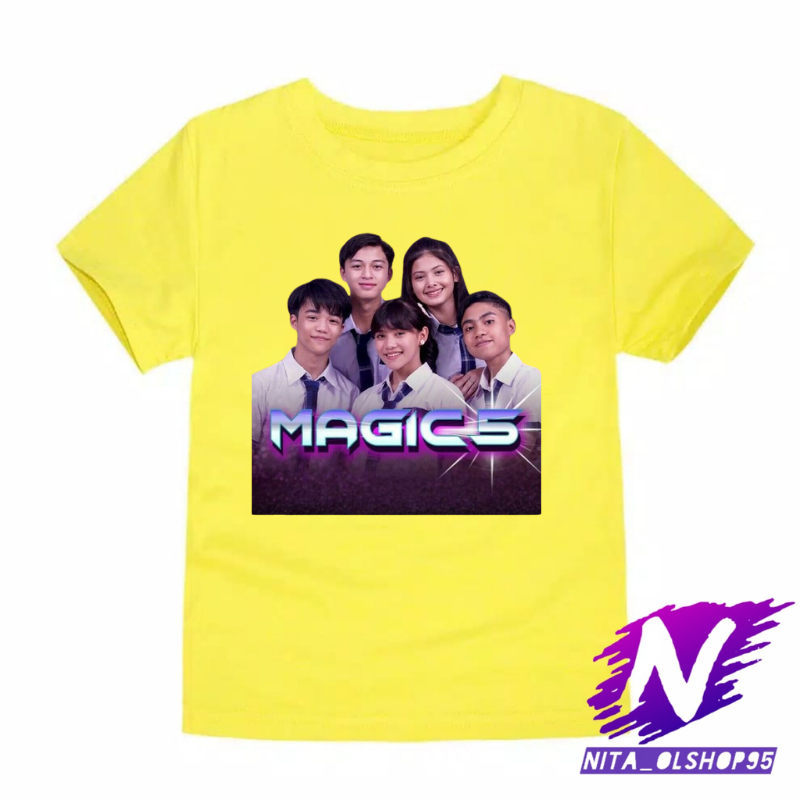 BAJU ANAK KAOS ANAK MOTIF MAGIC 5