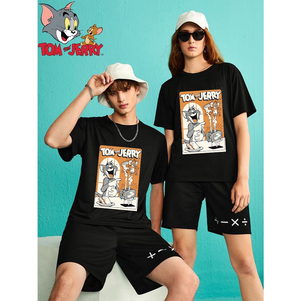 KAOS TOM AND JERRY / TSHIRT TOM AND JERRY / KAOS TOM & JERRY / TSHIRT TOM & JERRY TOASTER