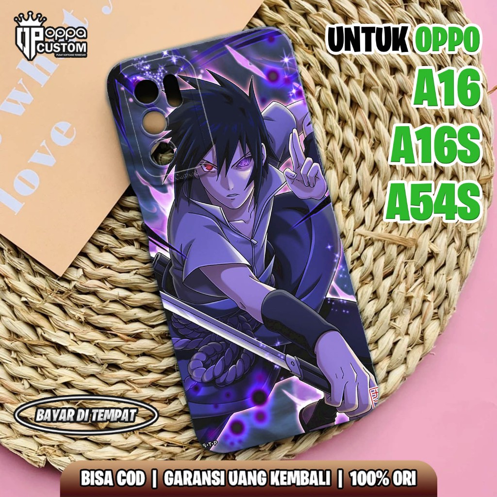 Case OPPO A16 A16S A54S Terbaru -  [ ANIME NARUTO ] OPPO A16 A16S A54S - Case Hp - Casing Hp - Softcase Glossy - Softcase OPPO A16  A16S  A54S
