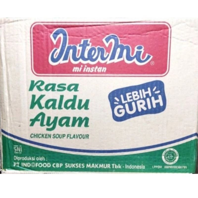 

Intermi rasa kaldu ayam 1 dus