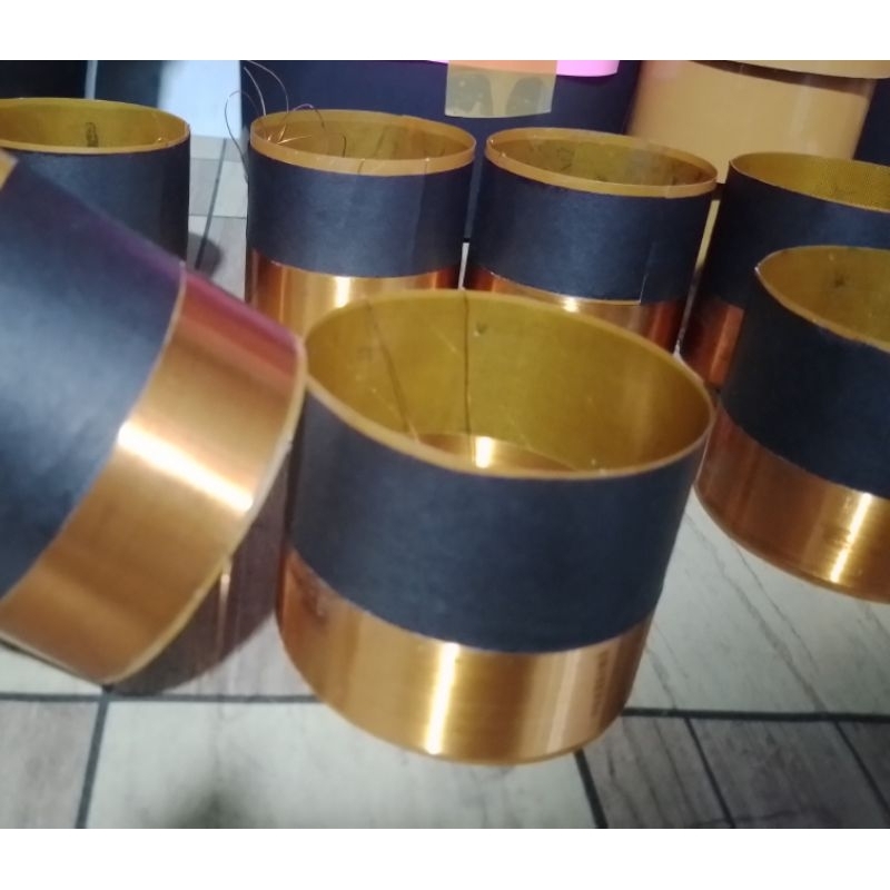 SEPUL SPOL SPOOL SPEAKER 3" /75.5mm IN OUT KOKER FIBER TILE cocok tuk onix 18",15"/acr clasik 15"/ac