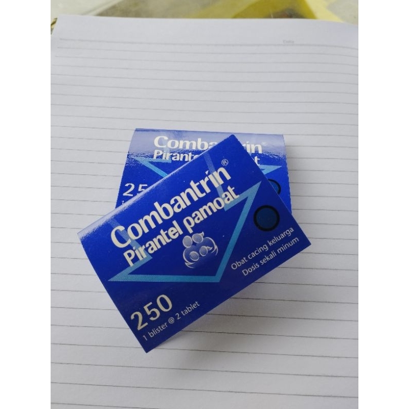 combantrin pirantel pamoat 250mg obat cacing