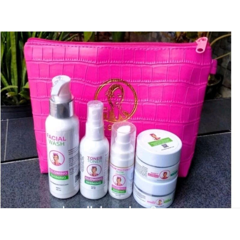 SBC super pemutih dan menghilangkan flek wajah/paket skincare BPOM