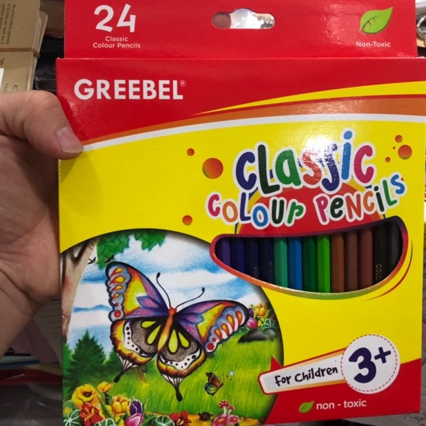 

Terbaru Pensil warna 24 warna greebel kemasan 219 VIJ