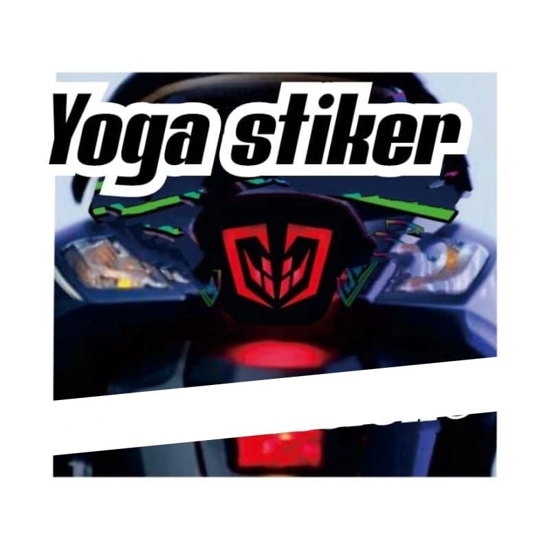 cutting sticker lampu rem Honda Genio