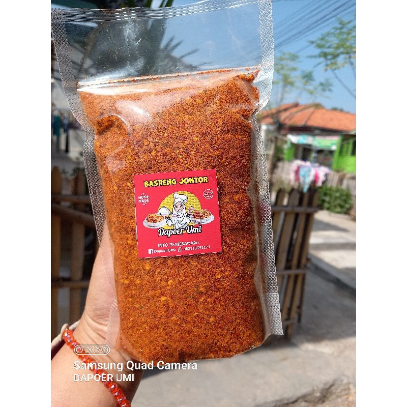 

SAMBEL TERASI KERING SAMBEL GARING TUMBUK ASLI