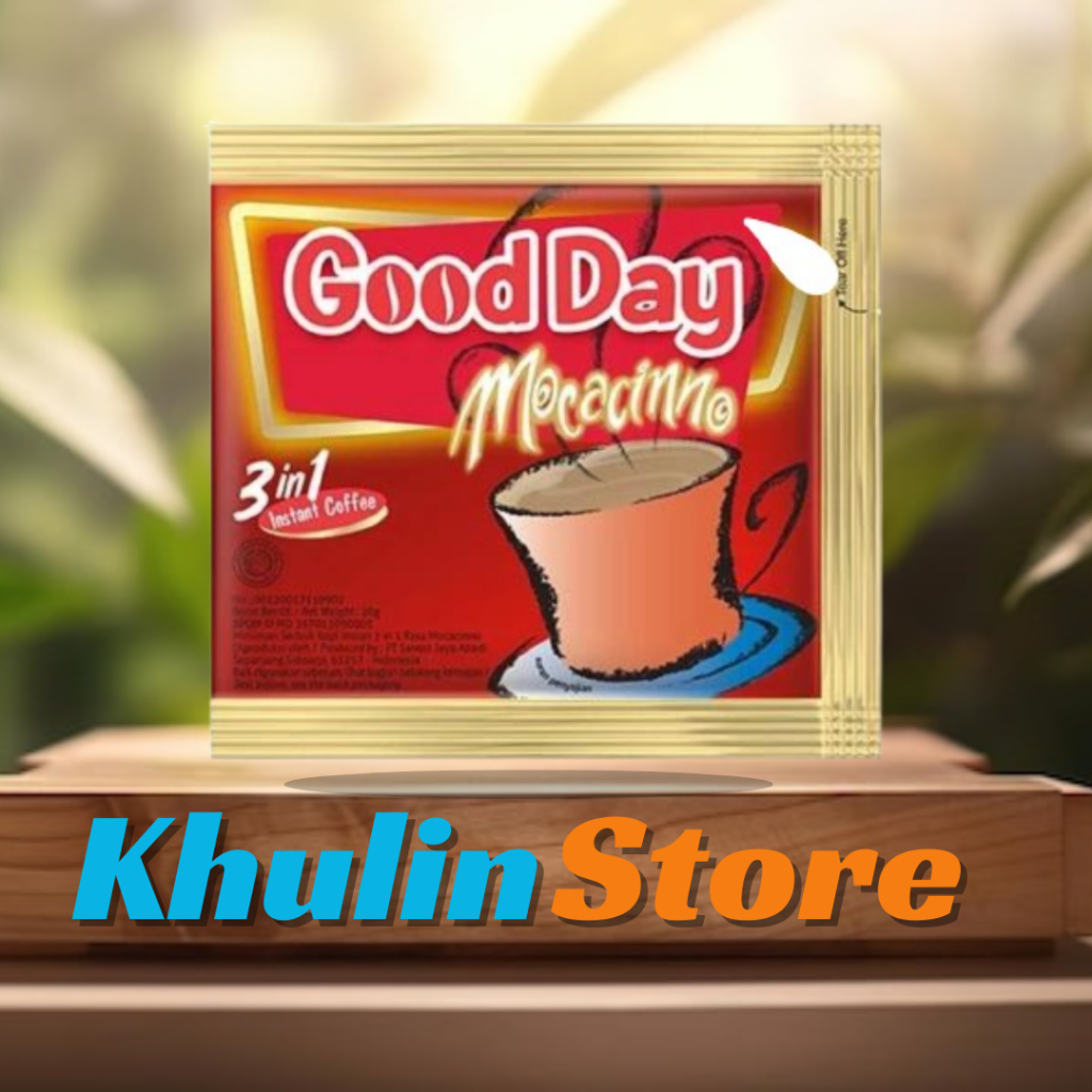 

Kopi GOOD DAY Mocaccino 1 Renceng (10pcs X 20gr)/Kopi Instan Tanpa Ampas/Kopi Instant/Kopi Seduh/Instan Coffe/Good Day Mocaccino/Minuman Sachet/Obat Ngantuk/Kopi Hids/Kopi Hits/Kopi Jaman Now/Kopi Kekinian