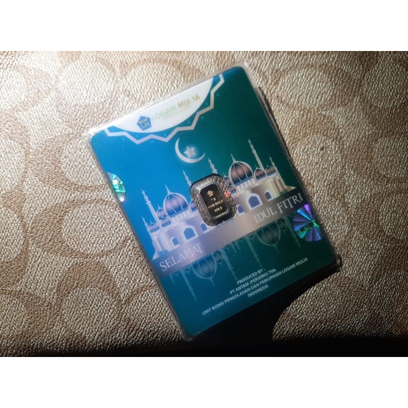 Logam Mulia Antam Gift Series 1Gr Model Hijau