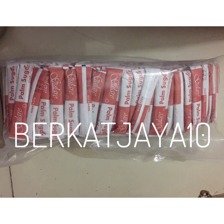 

Best produk Gulare Palm Sugar Stick repack isi 5 pcs x 7gr Gula Aren Sachet Stik 9YZ