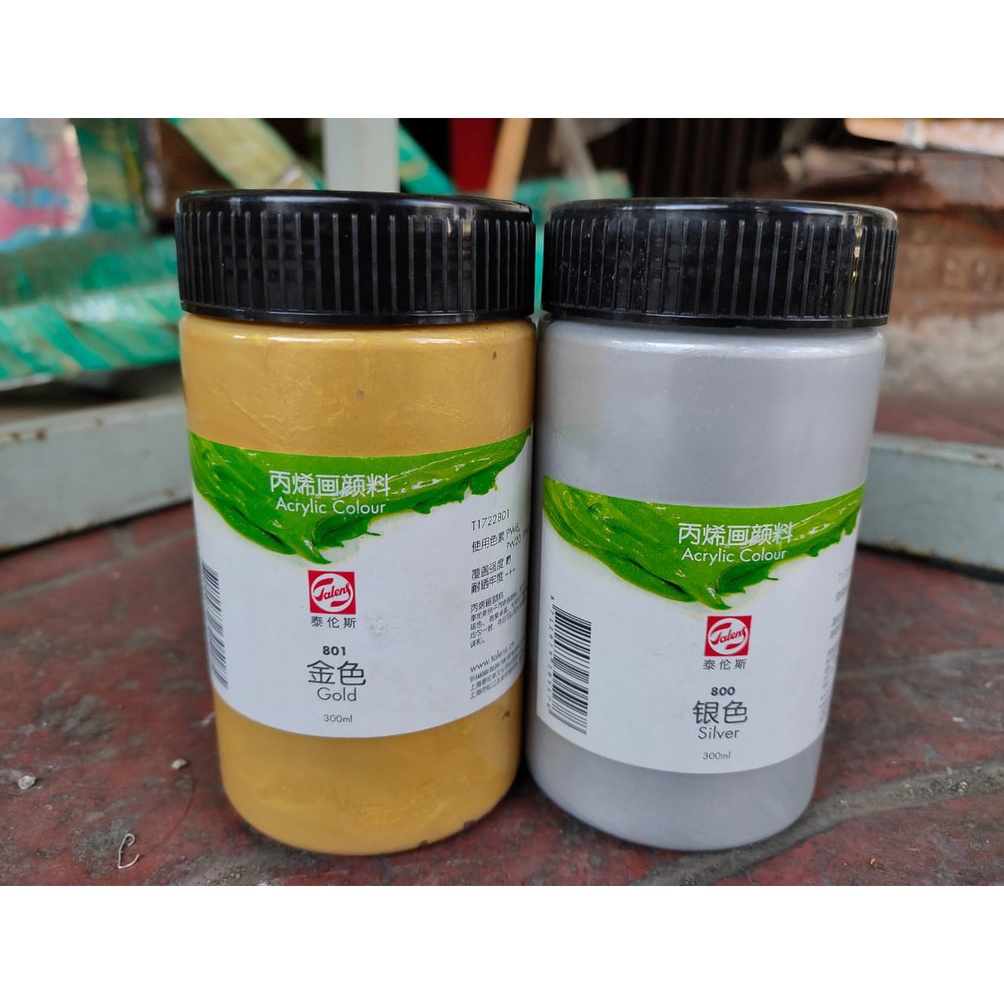 

el baru cat carilic silver atau gold satuan talens 3 ml S9N