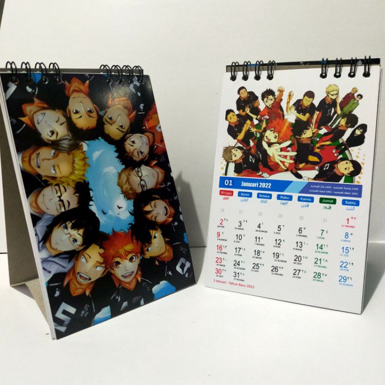 

Best seller Kalender anime haikyuukalender mejakalender duduk 224 48