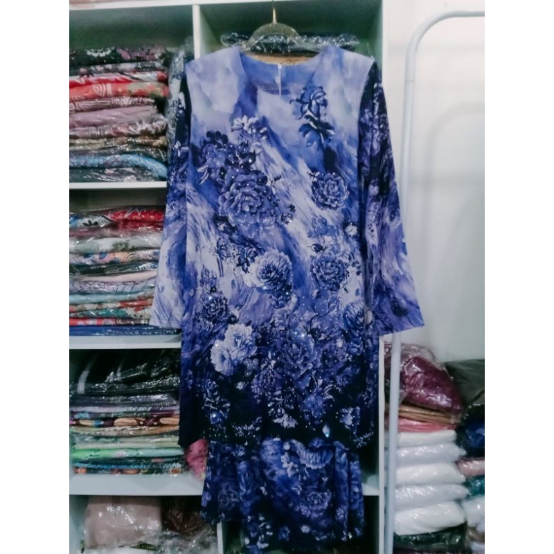 SET KURUNG MELAYU DIAMOND IMPORT MALAYSIA/BAJU KURUNG WANITA DEWASA