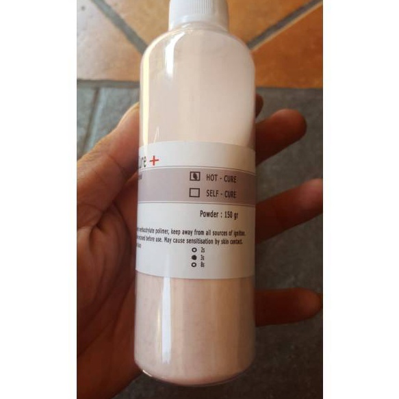 Extra Mr cure bubuk powder Sc  otomatis Mr cure self curing bahan gigi palsu