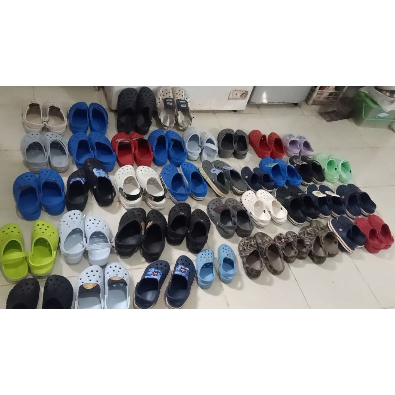 sandal Crocs rijek pabrik