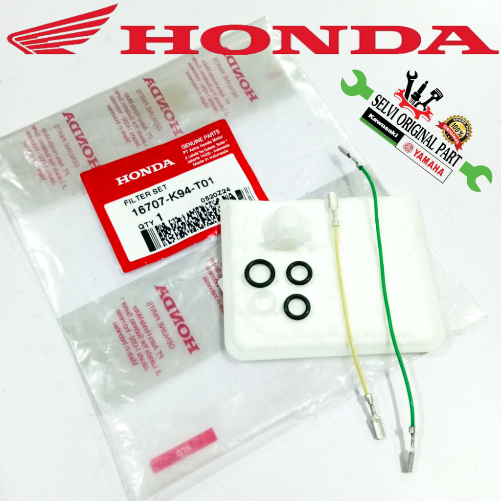 FILTER SET FUEL PUMP FILTER BENSIN SARINGAN POMPA BENSIN CRF150 L HONDA ORIGINAL AHM