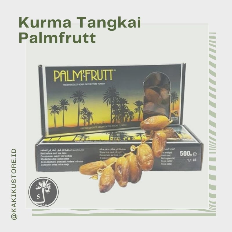 

Kurma Tunisia Tangkai Palmfrutt ORI 500g