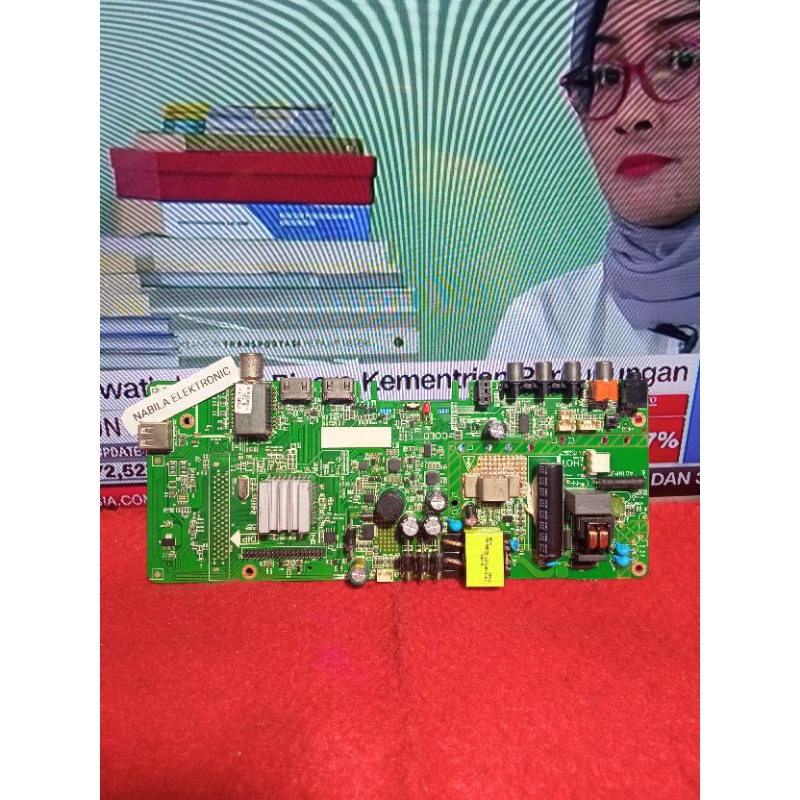 MAINBOARD PHILIPS 40PFT5063/70 MOTHERBOARD MOBO MICOM MODUL TV PHILIPS 40PFT5063