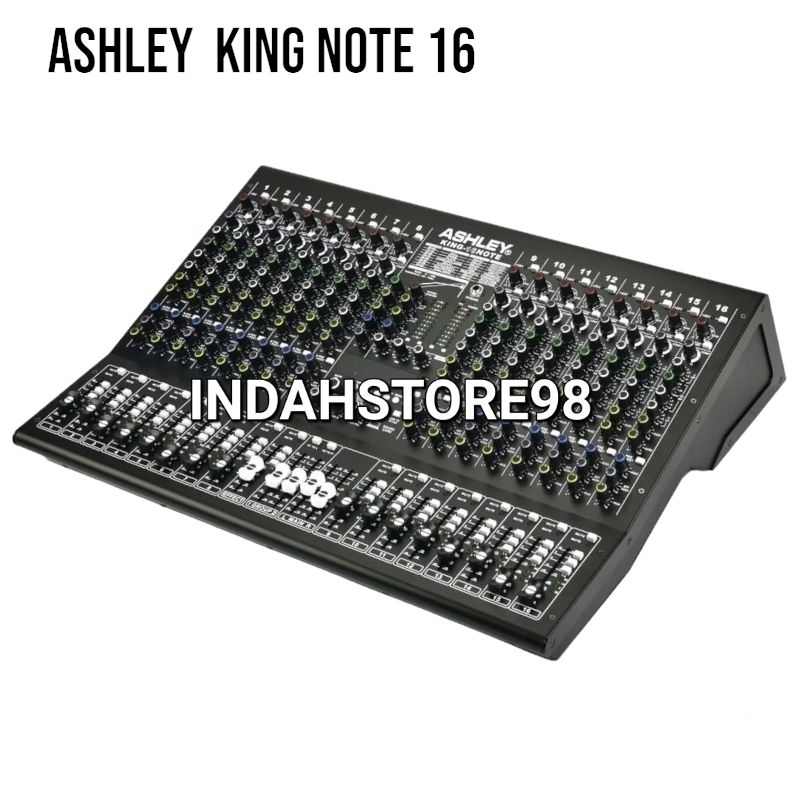 Mixer Ashley King Note 16 Profesional Mixer 16 Channel ORIGINAL KING 16 NOTE