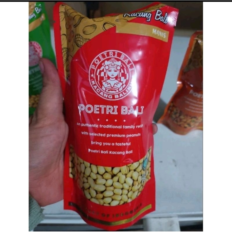 

kacang Bali aneka rasa 75gram/ kacang enak ( FREE BUBLE WRAP)