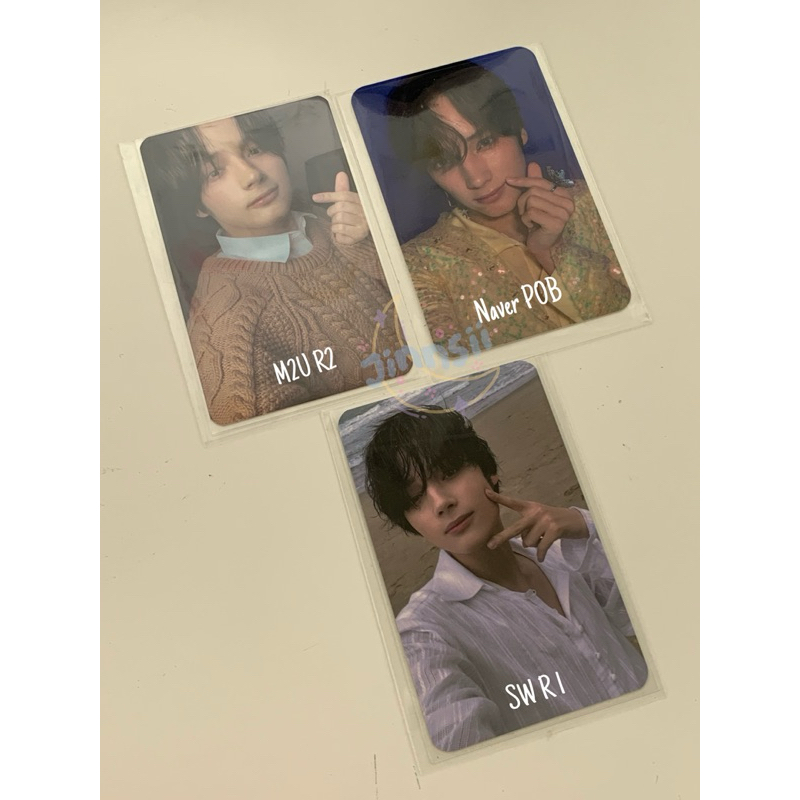 Hueningkai Taehyun Temptation Lucky Draw Naver POB LD R1 R2