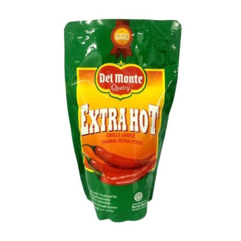 

Ready Del Monte Extra Hot Pouch 1 kg Chilli Sauce Sambal Pedas Delmonte 59