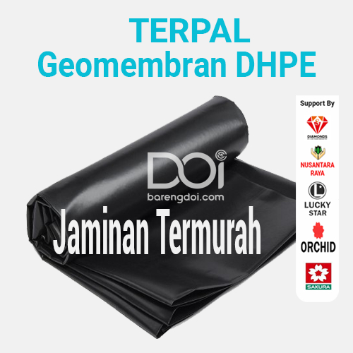 TERPAL GEOMEMBRAN HDPE TEBAL 500 MICRON