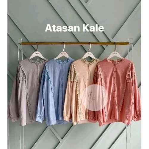 atasan kale, atasan lafreya, blouse lfy