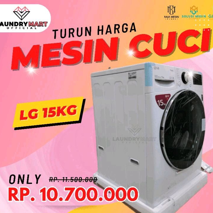 MESIN CUCI WASHER LG 15 KG