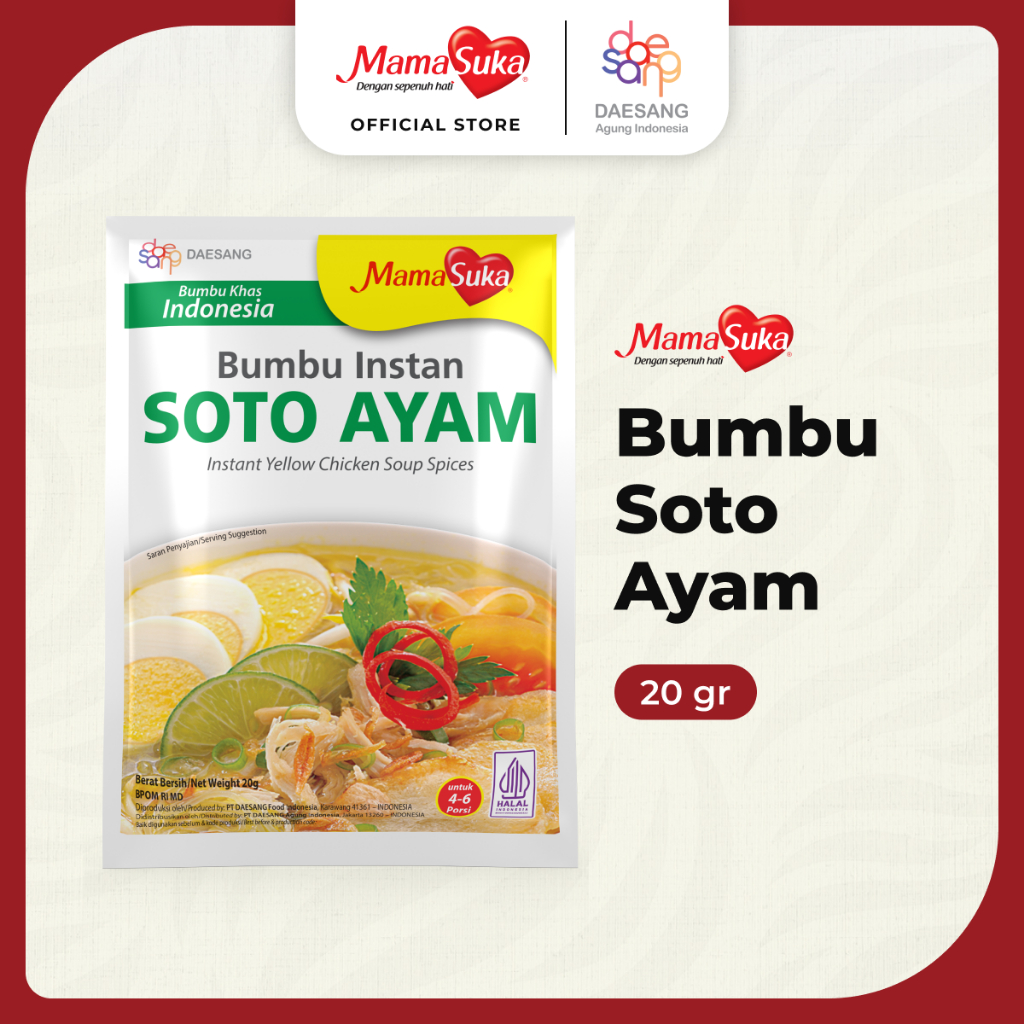 

MamaSuka - Bumbu Soto Ayam 20 gr