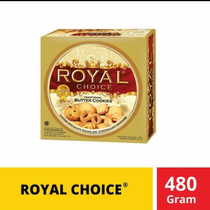 

Royal Choice 480 Gram dan 960 Gram Biskuit Royal Choice Royal Choice Butter Cookies