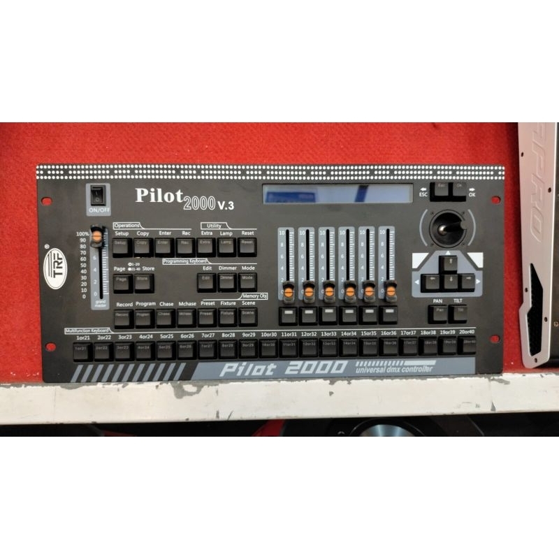 Mixer Pilot 2000 by TRF RDW DMX Lighting Controller Lampu Pilot2000