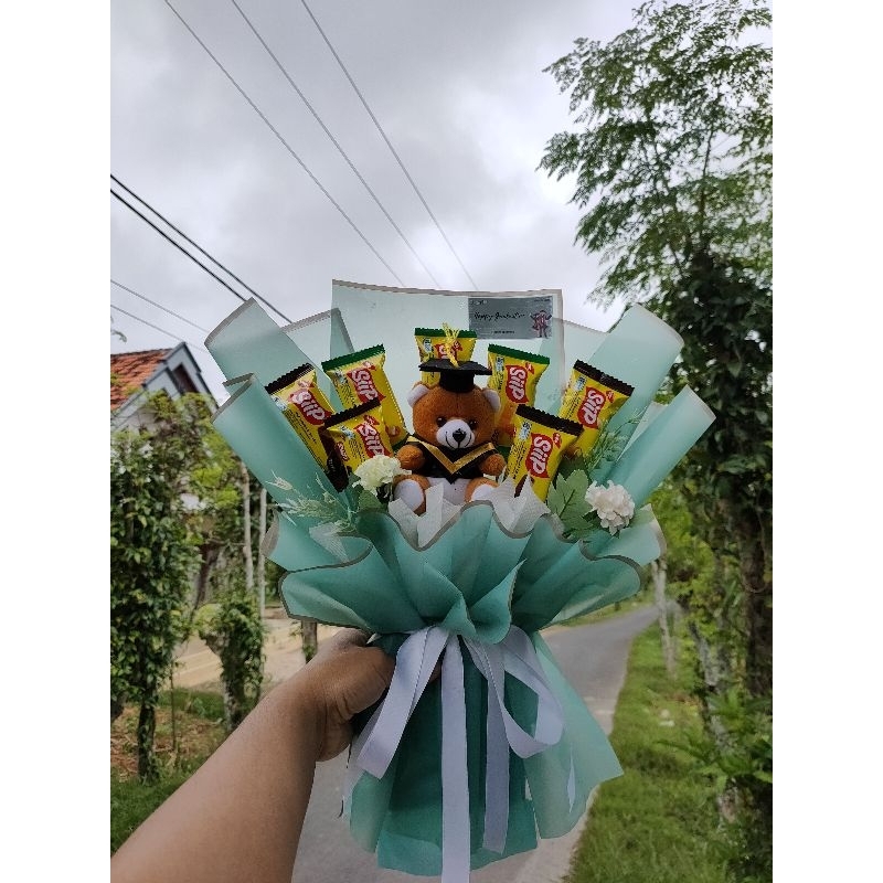 buket uang dan jajan