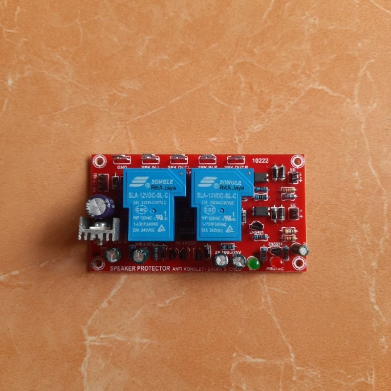 Speaker Protector Stereo Anti Konslet DCP OCP