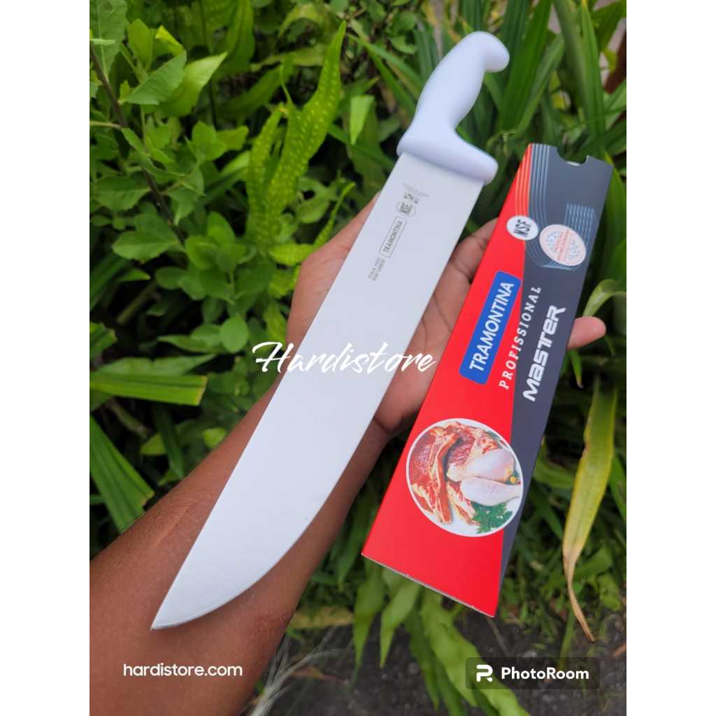 Pisau Sembelih Lurus 10 inchi / 26 cm Tramontina Straight Butcher Knife 24607/080 Original Brazil