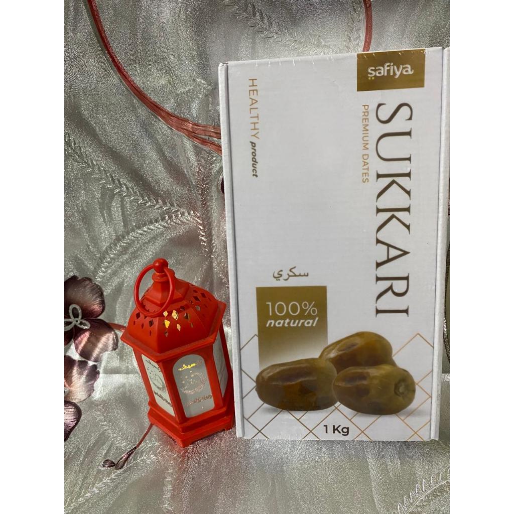 

Kurma Sukari premium 1 kg /Kurma Raja /Kurma sukari Basah Lembut Original