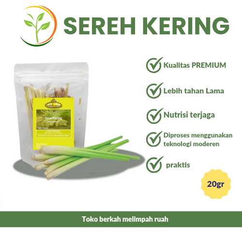 

Sereh Kering 20gr