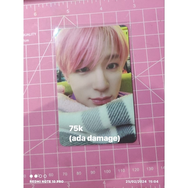 photocard jeno selimut official (ada slight damage)